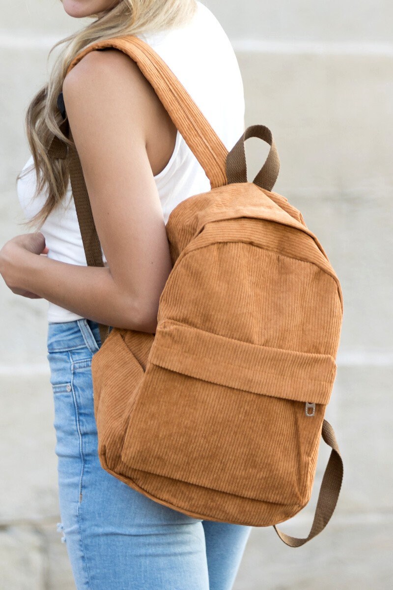 Corduroy Backpack Petite